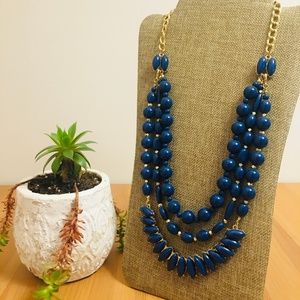 Premier Designs In The Navy Necklace
